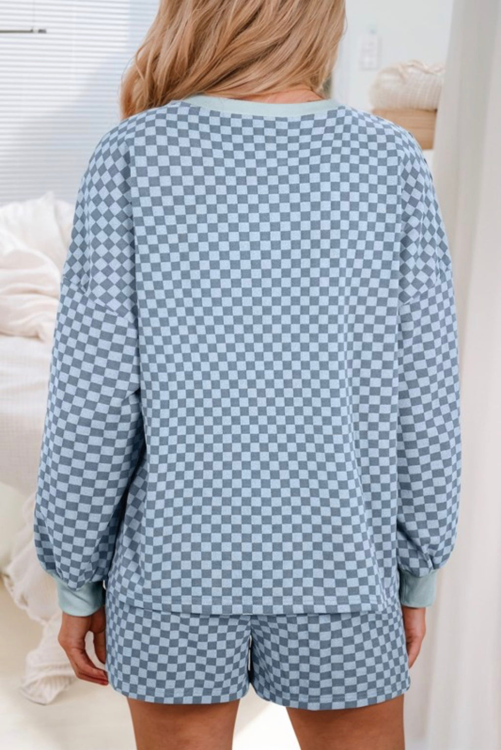 Checkered Two-Piece Set