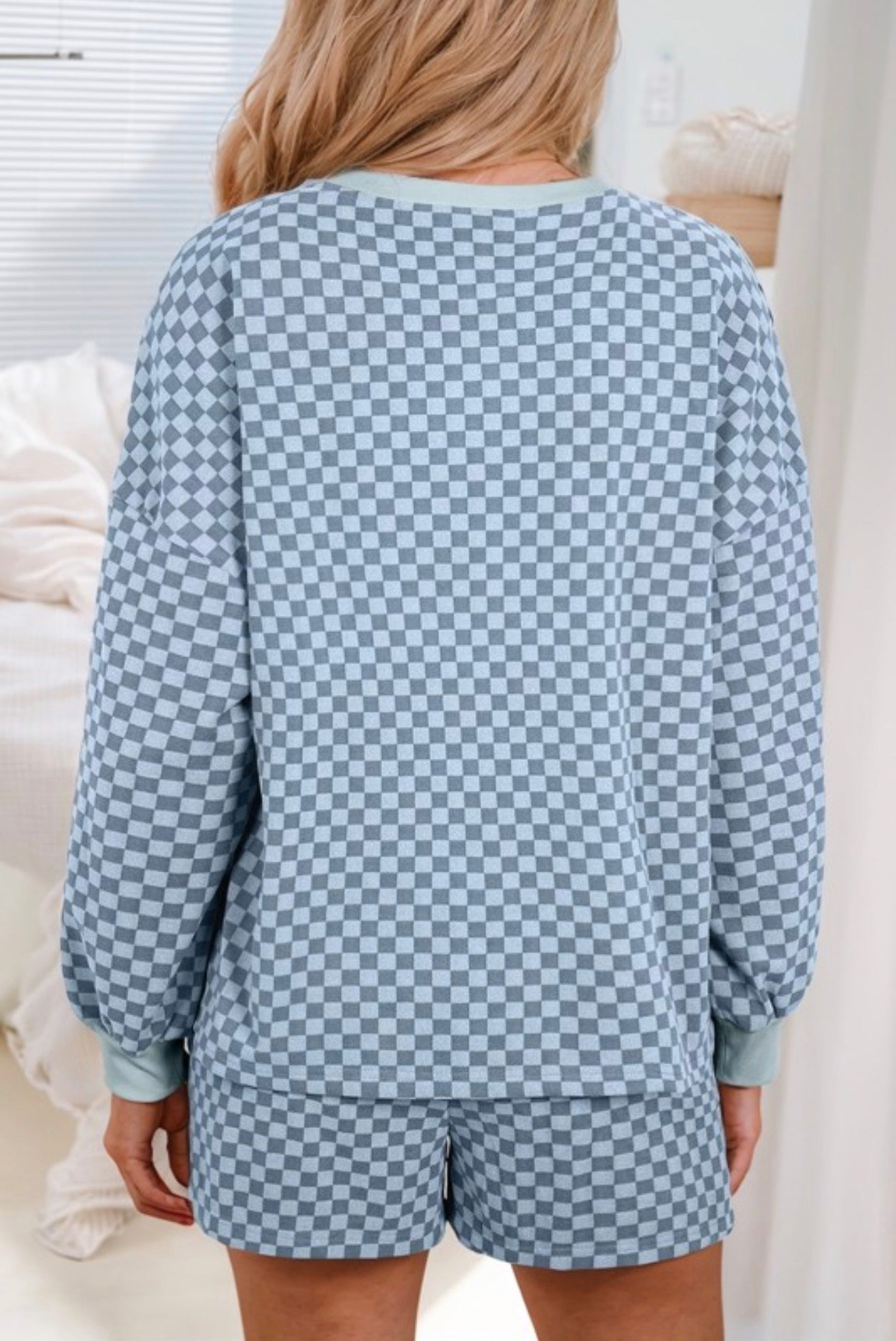 Checkered Two-Piece Set