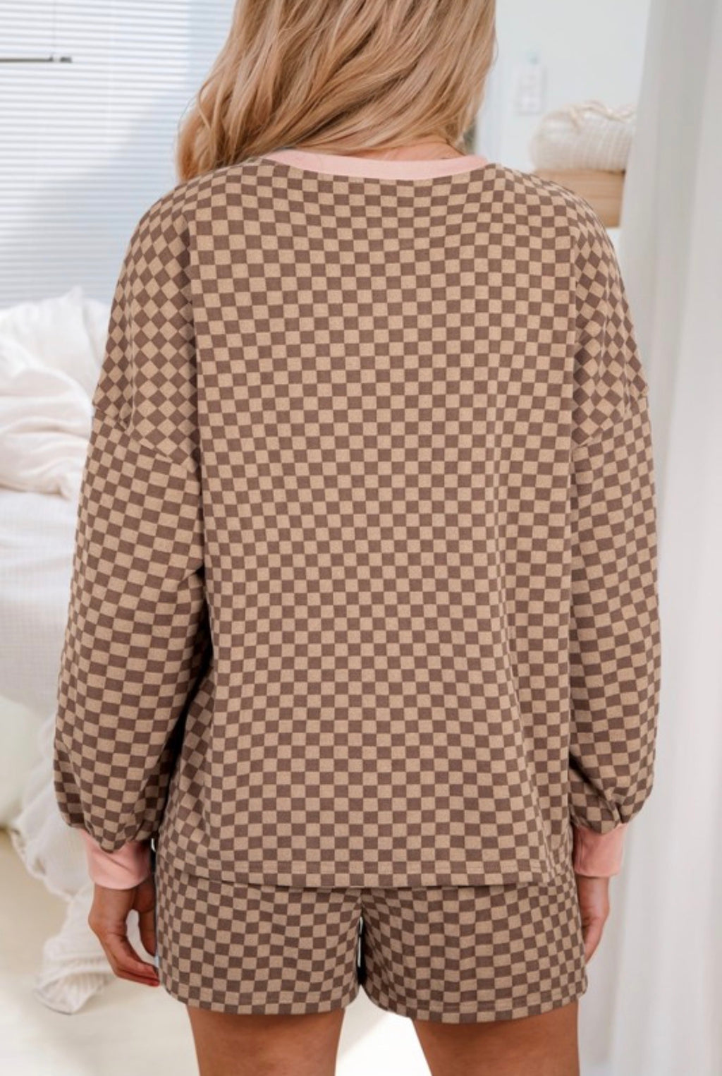 Checkered Two-Piece Set